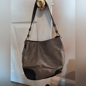 Bueno Hobo Style two toned handbag